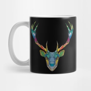 geometric deer Mug